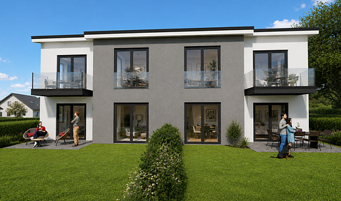 4 schlüsselfertige Eigentumswohnungen /62,88 m² Neubau / QNG/ Fotovoltaik