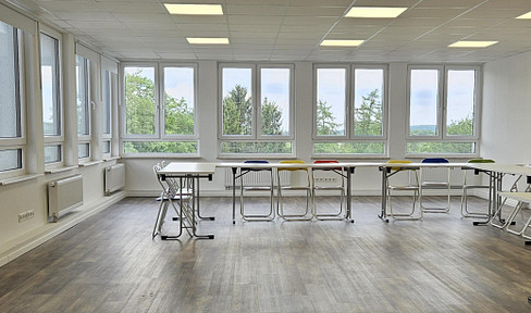 Bright and newly renovated office space for rent.