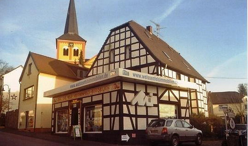 Cozy 2-room apartment in the center of Asbach, located in an old half-timbered house but renovated to modern building standards.
