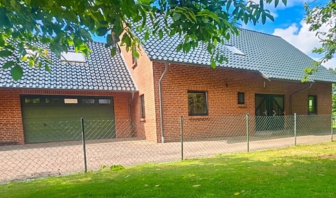 Two-family house with plenty of space.