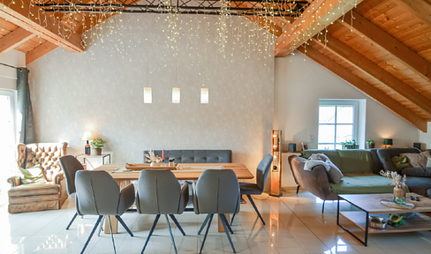 Charming semi-detached house transformed into a stunning gallery-style apartment.