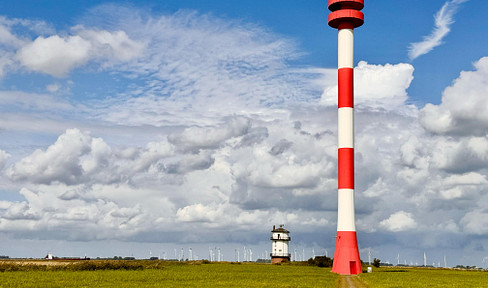 Elbdeich-Idylle bei Otterndorf – Landkreis Stade