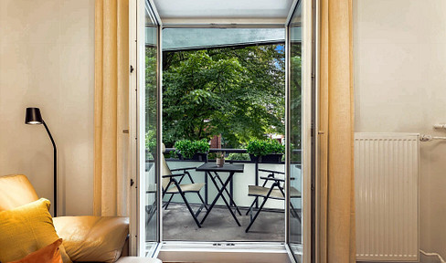 Moderne Wohnung mit Balkon im Herzen von Hamburg-Mitte