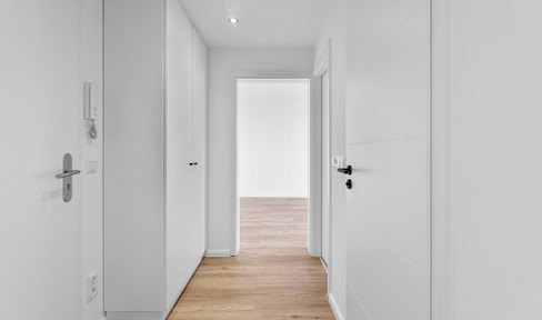 First occupancy - renovated 2-room apartment.