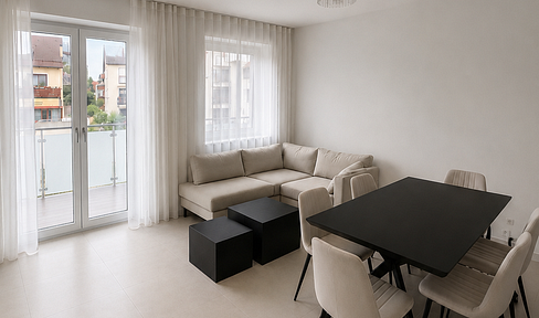 Grafing bei München | Moderne 3-Zimmer-Neubauwohnung zum 01.10. – EBK gegen Ablöse