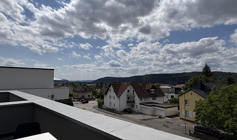Erstbezug: Möbliertes, exklusives Penthouse 1-Zimmer-Apartment in hochwertigem Neubau