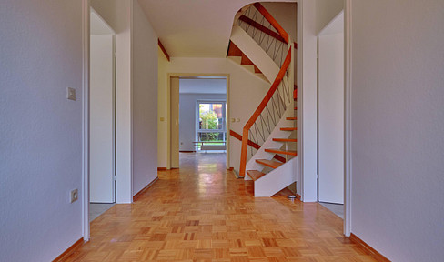Terraced house in Munich-Pasing.