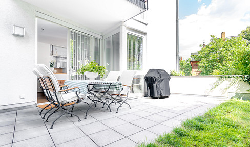 Exklusive Gartenwohnung im Architektenhaus | Villenlage Sonnenberg
