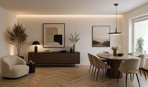 Partially furnished 3- or 4-room apartment in Nuremberg-Erlenstegen – modern, quiet, and high-quality.
