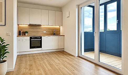 High-quality 1-bedroom apartment.