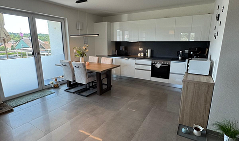 Modern 3-room apartment in Unterhausen, near Neuburg an der Danube.