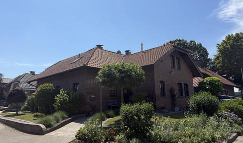 High-quality detached or semi-detached house in a country house style, located in a quiet area.