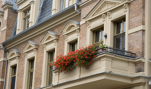 3- Zimmer mit Balkon im Denkmal