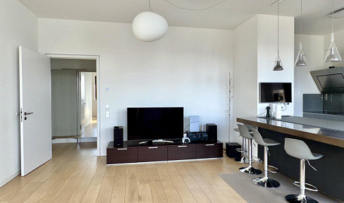 Exclusive Penthouse in the European Central Bank District | 143 m² Family Dream Home · Skyline Balcony · KfW55 Standard – 0% Commission.