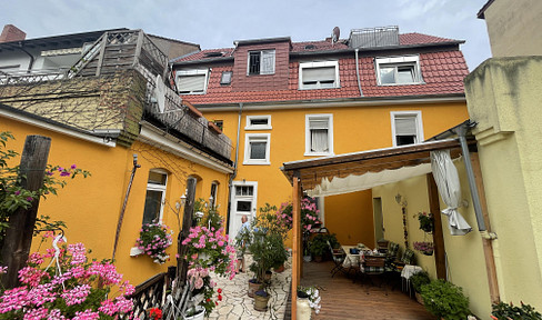 Apartment building with character.