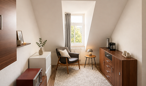 Zentrale 3-Raum Wohnung mit EBK  in Coswig