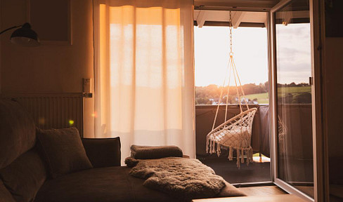 Charming, modernised 3-room apartment with balcony and terrace, located in Wiehl.