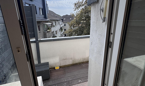 modernisierten 2-Zimmer-Wohnung mit Balkon