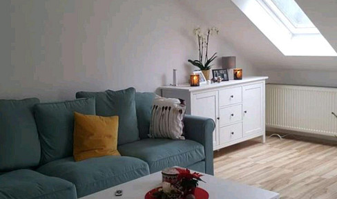 Charming 3.5-room attic apartment in a quiet residential area of Winnenden.
