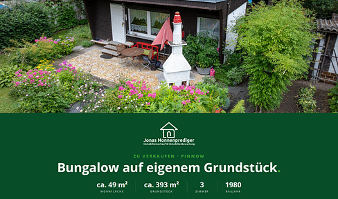 Bungalow with garden - available to the buyer without commission.