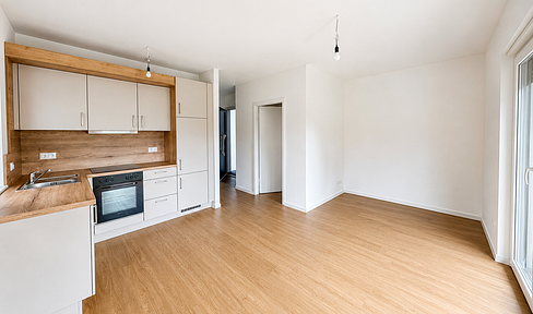 Erstbezug im Neubau! Moderne 2-Zimmer Wohnung mit QNG-Plus Siegel und Einbauküche!