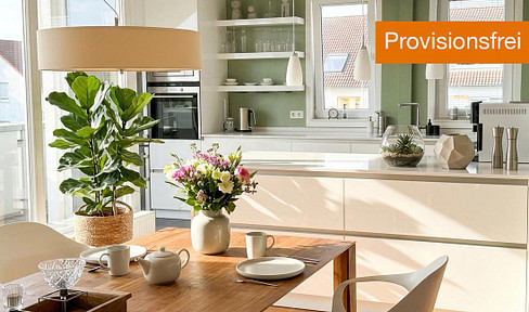Über den Dächern des Malerviertels –Wunderschöne Dachgeschosswohnung mit traumhafter Terrasse
