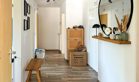 3,5 Zimmer – Dachterrasse – Garage – Stellplatz – ruhige Lage