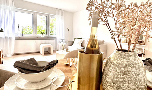 Bezaubernde 3-Zimmer-Wohnung: Erstbezug nach stilvoller Sanierung