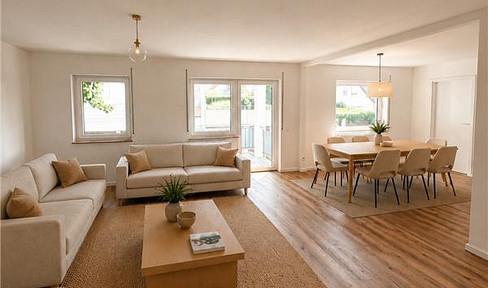 Completely renovated 3.5-room apartment (to be completed in 2026) with a balcony – no commission fees & available immediately.