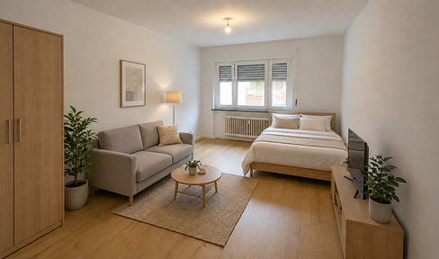 Commission-free, 33m² apartment, completely renovated, located on the ground floor, ideal as an investment property.