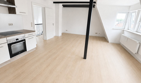Leerstehende 2-Zimmer Wohnung mitten in der Rendsburger Innenstadt