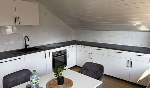 Frisch renovierte Wohnung mit großem Balkon und Panorama