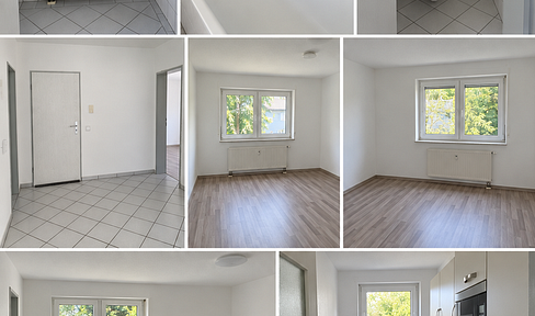 Spacious 3-room apartment with a balcony and shared use of the garden.