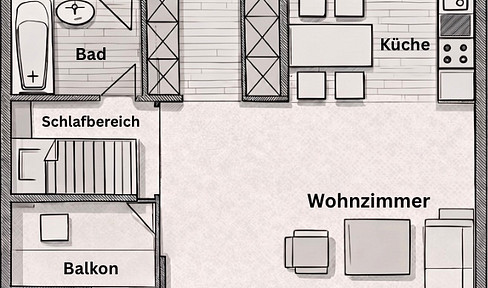 Kapitalanlage mit ca. 5,2% Rendite und 3,45% AfA unter Marktwert mit TG-Stellplatz in Ludwigsfeld