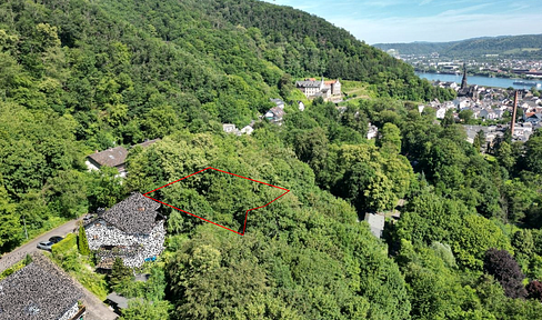 Grundstück mit Rheinblickpotenzial in Dorfrandlage