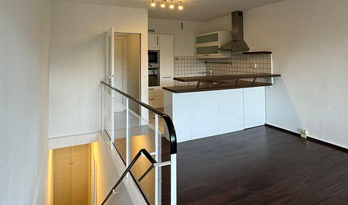 Provisionsfrei: Helle 2-Zimmer Maisonette im Corbusierhaus, Berlin-Westend