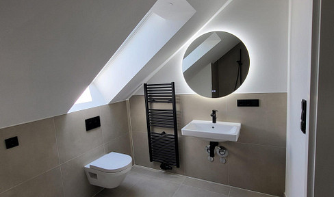 Immediately available: New 2-room apartment with balcony.
