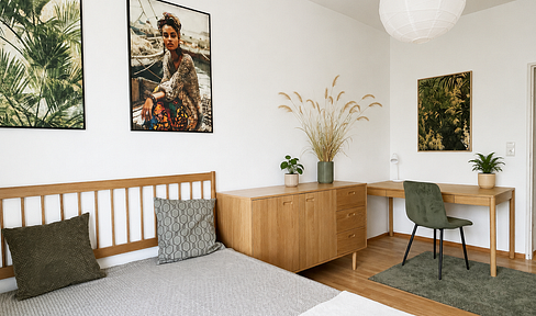 4er-Mädels-WG: Helles 14 m² Zimmer vollmöbliert – Zellerau an den Mainwiesen