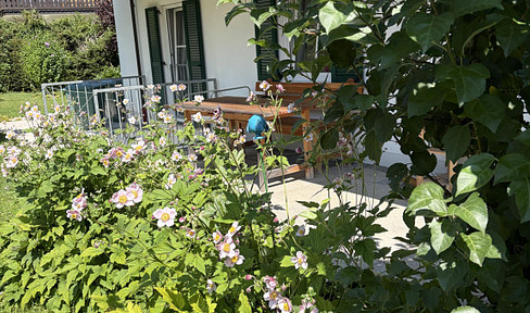 3.5-room apartment with garden, located near Lake Tegernsee.