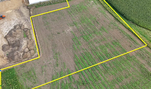 PROVISIONSFREI: 4.000 m² Gewerbegrundstück – erschlossen, sofort bebaubar, Betriebsleiterwohnung