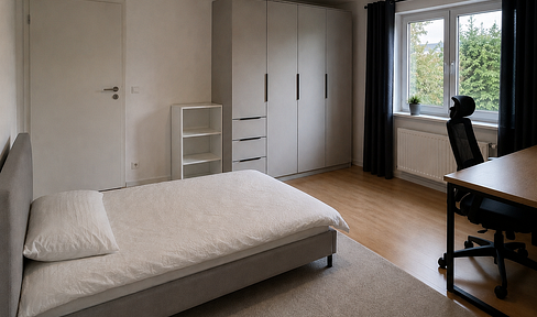 Helles möbliertes WG-Zimmer (15 m²) in neuer 3er-WG | Köln-Mülheim