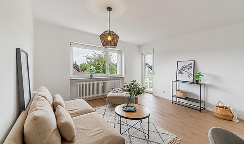 Hochwertig modernisierte 4-Zimmer-Wohnung mit Loggia & Garage in ruhiger Lage von Ehningen