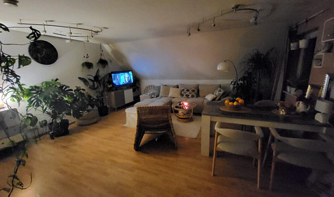 Well-maintained 2-room maisonette apartment in Frankfurt-Sossenheim.