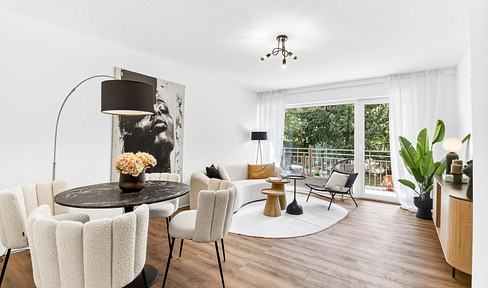 Kernsaniert & sofort bezugsfrei: 3-Zimmer-Wohnung mit Balkon in Münster-Gievenbeck – provisionsfrei