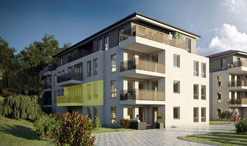 Neuwertige 2-Raum-Wohnung mit Einbauküche, Balkon, Lift & Stellplatz – Energieklasse A+