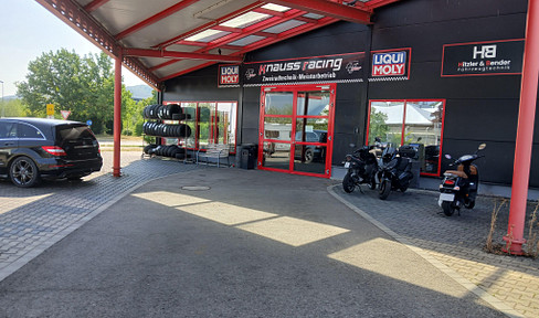 KFZ-Werkstatt -Gewerbehalle