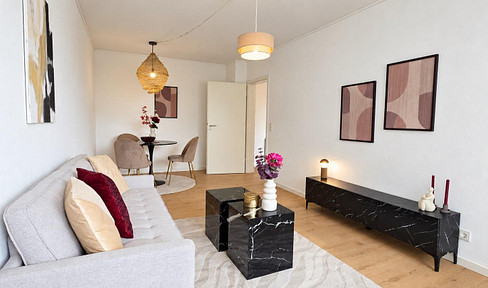 Sanierte 2-ZKB mit Balkon, Aufzug & Stellplatz in Saarbrücken - St. Arnual