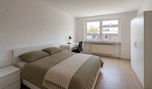 First occupancy after renovation – Furnished room in a new 3-person shared apartment - €570 (including utilities).