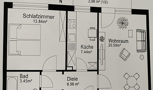 2 Zi-Wohnung München/Neuhausen