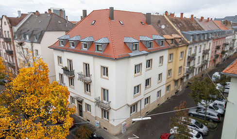 Provisionsfrei! Charmante vermietete 2-Zimmer-Altbau-Wohnung (ca.51 m²)+Balkon in der Südweststadt